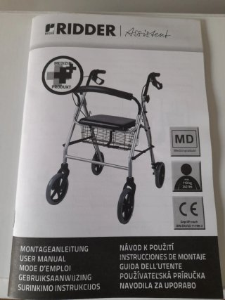Andador Rollator Ridder