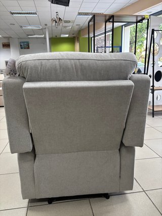 Sillón Relax Manual Gris Claro