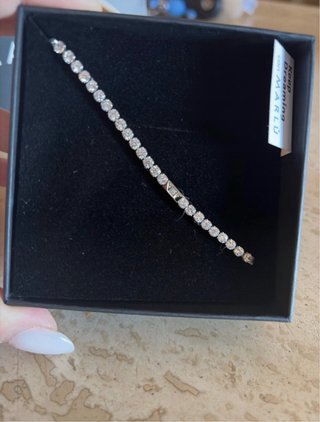 Tennis Bracelet Argento