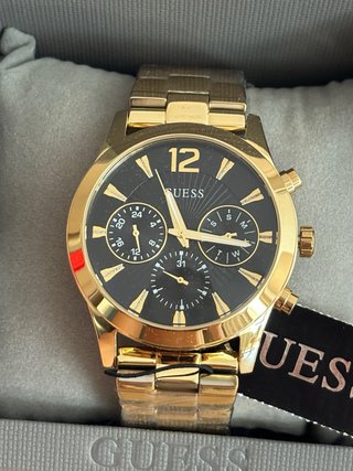 Reloj Guess Mujer Dorado y Negro