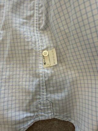 Camisa Silbon Cuadros Azul Blanco