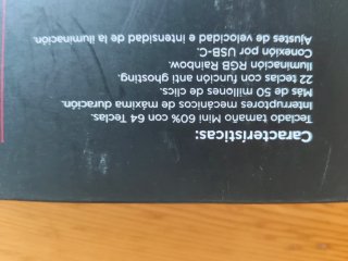 Teclat Mecànic Gamer GAME GMKH-60