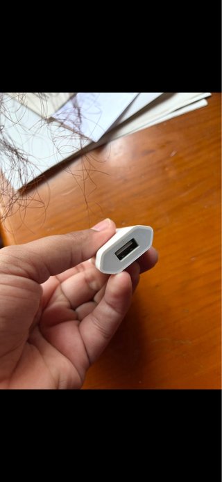 Cabezal iPhone original, funciona, con uso