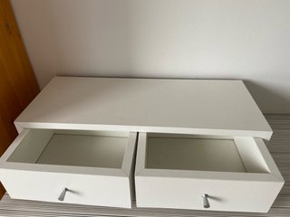 Cajonera adicional blanca mate