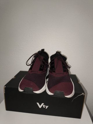 Zapatillas Puma Ignite granate y negras Talla 45