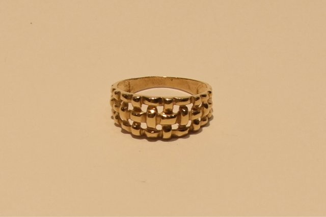 SORTIJA DE ORO 18K/ 3.0GR