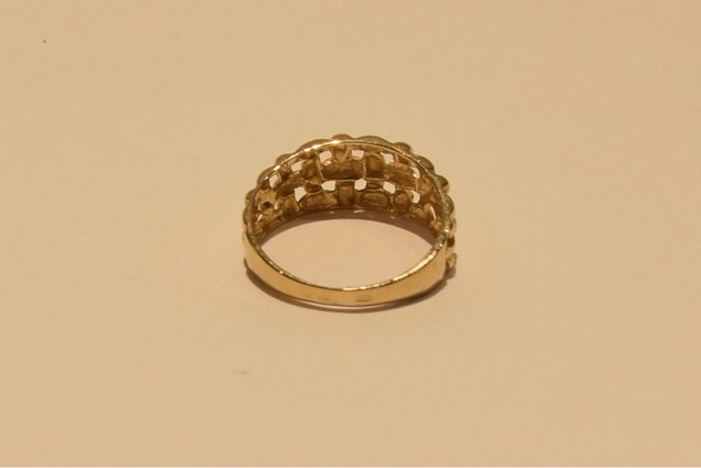 SORTIJA DE ORO 18K/ 3.0GR