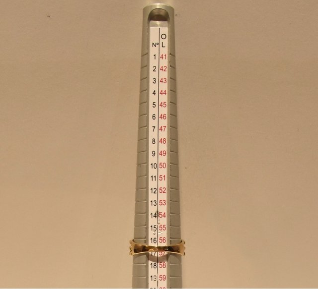 SORTIJA DE ORO 18K/ 3.0GR