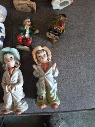 Lote de figuras decorativas vintage