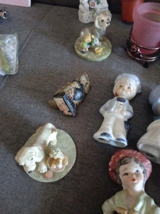 Lote de figuras decorativas vintage