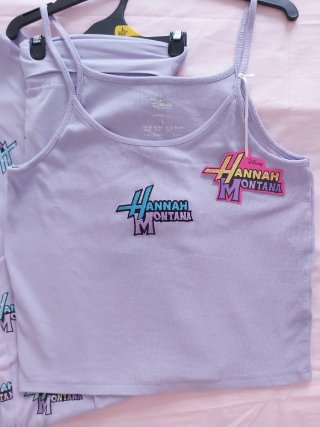 Pijama Hannah Montana Disney Morado Talla L