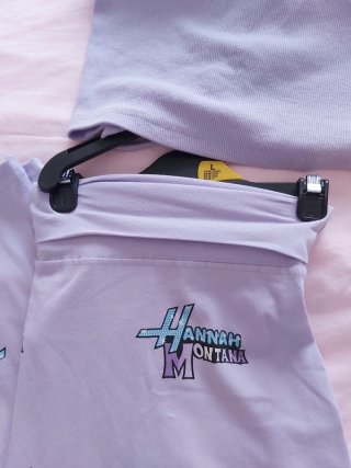 Pijama Hannah Montana Disney Morado Talla L