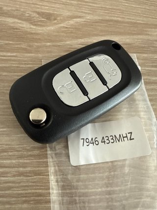 Mando Llave Renault Chip 7946 433mhz