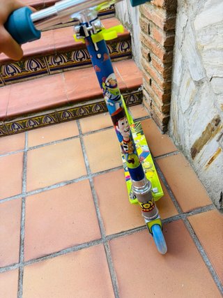 Patinete Toy Story plegable