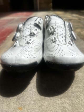 Zapatillas Ciclismo Bont Riot Blancas Talla 45