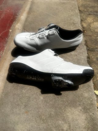 Zapatillas Ciclismo Bont Riot Blancas Talla 45