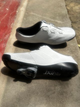 Zapatillas Ciclismo Bont Riot Blancas Talla 45
