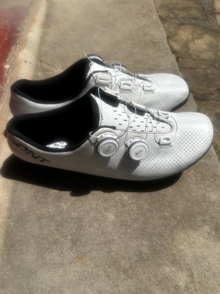 Zapatillas Ciclismo Bont Riot Blancas Talla 45