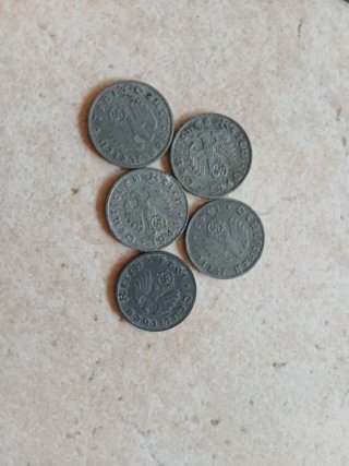 Lotto di monete Terzo Reich e weimar