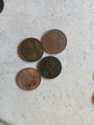 Lotto di monete Terzo Reich e weimar