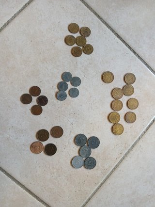 Lotto di monete Terzo Reich e weimar