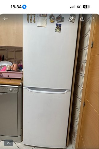 Nevera Indesit Blanca