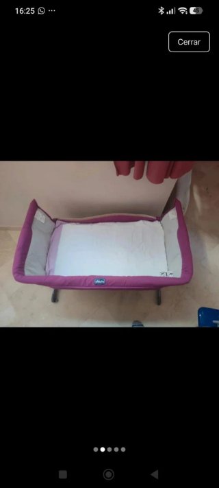 Minicuna Chicco Colecho Morada