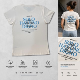 Camiseta Mujer  Edición: Solo Hay Uno Digno