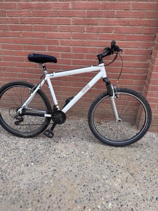 Bicicleta Blanca Montaña