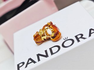 Pandora Charm Perro Dorado Marrón disney