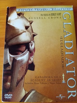 DVD Edición especial gladiator 3 discos 2000