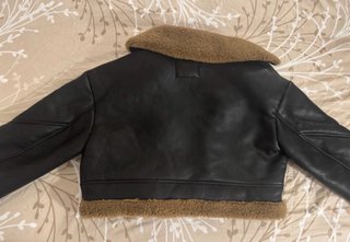 Chaqueta Biker Aviador Efecto Piel Stradivarius