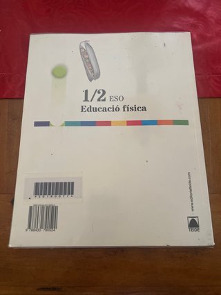 Llibre Educació física 1/2 ESO Santillana