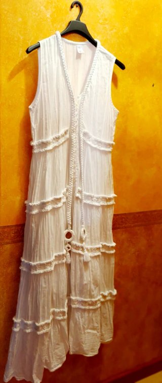 Vestido Ibicenco Blanco