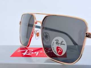 Gafas de sol Ray-Ban Doradas y Negro Polarizadas