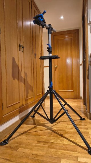 Soporte Taller Bicicleta Plegable