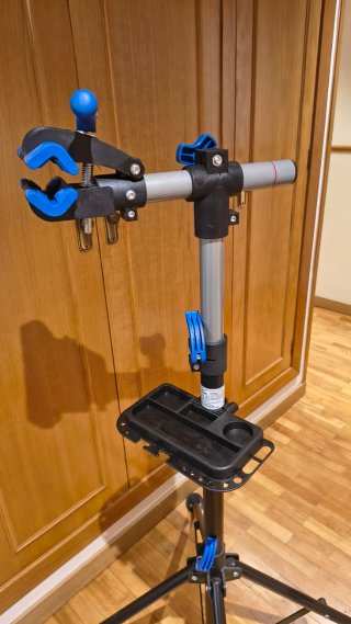 Soporte Taller Bicicleta Plegable