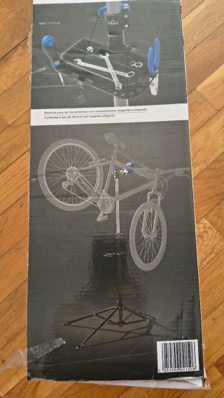 Soporte Taller Bicicleta Plegable