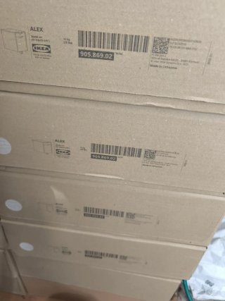 Cajonera ALEX Ikea sin abrir