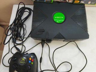 Consola Xbox Original + Mando y 3 Juegos