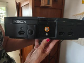 Consola Xbox Original + Mando y 3 Juegos