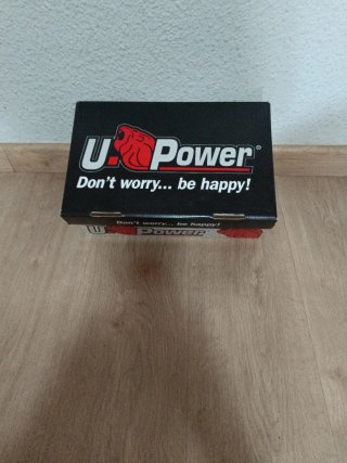 Zapatillas de seguridad U-Power grises y verdes