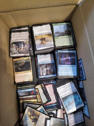 Magic The Gathering 200 Carte Signore degli Anelli