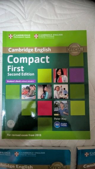 Libros Cambridge English: First, Advanced, PET
