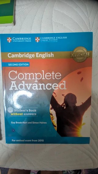 Libros Cambridge English: First, Advanced, PET