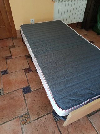 Cama Plegable 80cm Nueva Con Colchón