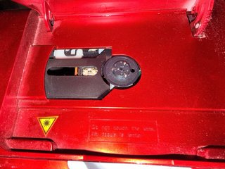 Radio CD Retro Sunstech RP-R2500USB Roja