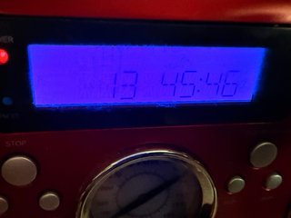 Radio CD Retro Sunstech RP-R2500USB Roja