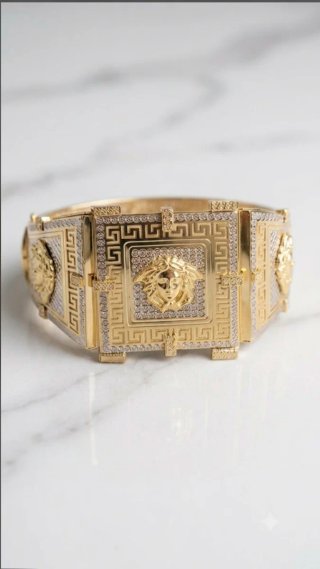 Pulsera Medusa Oro
