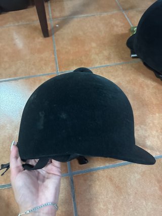 Casco ecuestre negro
